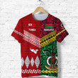 Vanuatu And Tonga T Shirt Polynesian Together - Bright Red