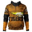 Alohawaii Clothing - Lae Snax Tigers Hoodie Flag Tapa Pattern Stronic Style