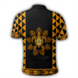 Alohawaii Polo Shirt - Kakau Turtle Polo Shirt