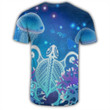 Alohawaii T-Shirt - Hawaii Turtle Jellyfish Coral T-Shirt Galaxy T-Shirt