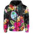 Alohawaii Clothing - Guam Tropical Flowers - Colorful Vibes Hoodie