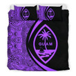 Alohawaii Bedding Set - Cover and Pillow Cases Guam Coat Of Arms Polynesian - Circle Style 02 J9