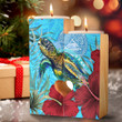 Alohawaii Candle Holder - American Samoa Turtle Hibiscus Ocean Candle Holder A95