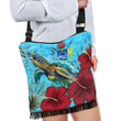 Alohawaii Crossbody Boho Handbag - Turtle Hibiscus Ocean Crossbody Boho Handbag A95