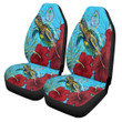 Alohawaii Car Seat Covers - Guam Turtle Hibiscus Ocean Car Seat Covers A95