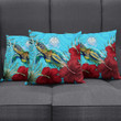 Alohawaii Pillow Covers - Marshall Islands Turtle Hibiscus Ocean Pillow Covers A95