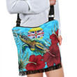 Alohawaii Crossbody Boho Handbag - Niue Turtle Hibiscus Ocean Crossbody Boho Handbag A95