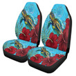 Alohawaii Car Seat Covers - Palau Turtle Hibiscus Ocean Car Seat Covers A95
