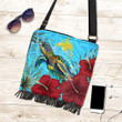 Alohawaii Crossbody Boho Handbag - Pitcairn Island Turtle Hibiscus Ocean Crossbody Boho Handbag | Alohawaii
