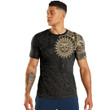 Alohawaii Clothing - Polynesian Sun Tattoo Style - Gold Version T-Shirt A7