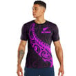 Alohawaii Clothing - New Zealand Aotearoa Maori Fern - Pink Version T-Shirt A7