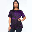 Alohawaii Clothing - (Custom) Polynesian Tattoo Style - Purple Version T-Shirt A7