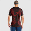 Alohawaii Clothing - New Zealand Aotearoa Maori Silver Fern New - Red Version T-Shirt A7