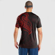 Alohawaii Clothing - Polynesian Tattoo Style Tatau - Red Version T-Shirt A7