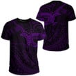 Alohawaii Clothing - Polynesian Tattoo Style Crow - Purple Version T-Shirt A7 | Alohawaii