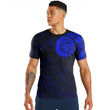 Alohawaii Clothing - Polynesian Tattoo Style Tattoo - Blue Version T-Shirt A7