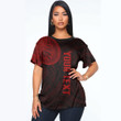 Alohawaii Clothing - (Custom) Polynesian Tattoo Style - Red Version T-Shirt A7