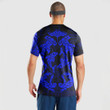 Alohawaii Clothing - Polynesian Tattoo Style Maori - Special Tattoo - Blue Version T-Shirt A7