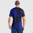 Alohawaii Clothing - Polynesian Tattoo Style Surfing - Blue Version T-Shirt A7