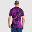Alohawaii Clothing - (Custom) Polynesian Tattoo Style Butterfly Special Version - Pink Version T-Shirt A7
