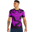 Alohawaii Clothing - Polynesian Tattoo Style Butterfly - Pink Version T-Shirt A7