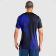 Alohawaii Clothing - Polynesian Tattoo Style Wolf - Blue Version T-Shirt A7