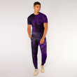 Alohawaii Clothing - (Custom) Polynesian Tattoo Style Snake - Purple Version T-Shirt and Jogger Pants A7 | Alohawaii