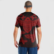Alohawaii Clothing - Polynesian Tattoo Style Butterfly - Red Version T-Shirt A7