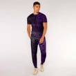 Alohawaii Clothing - (Custom) Polynesian Tattoo Style Tatau - Purple Version T-Shirt and Jogger Pants A7 | Alohawaii