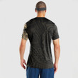 Alohawaii Clothing - (Custom) Polynesian Tattoo Style Snake - Gold Version T-Shirt A7