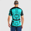 Alohawaii Clothing - Polynesian Tattoo Style Tiki - Cyan Version T-Shirt A7