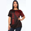 Alohawaii Clothing - (Custom) Polynesian Tattoo Style - Red Version T-Shirt A7
