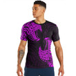 Alohawaii Clothing - Polynesian Tattoo Style Tatau - Pink Version T-Shirt A7
