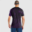 Alohawaii Clothing - (Custom) Polynesian Tattoo Style Tatau - Purple Version T-Shirt A7