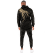 Alohawaii Clothing - Polynesian Tattoo Style Octopus Tattoo - Gold Version Hoodie and Joggers Pant A7