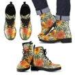 Hawaii Yellow Hibiscus Leather Boots - AH J2 - Alohawaii