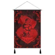Alohawaii Poster - Hawaii Anchor Hibiscus Flower Vintage Hanging Poster Red
