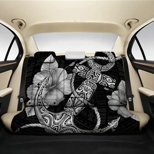Alohawaii Car Accessory - Anchor Poly Tribal Back Seat Cover AH J1
