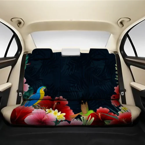 Alohawaii Car Accessory - Forest Hibiscus Back Seat Cover AH J1