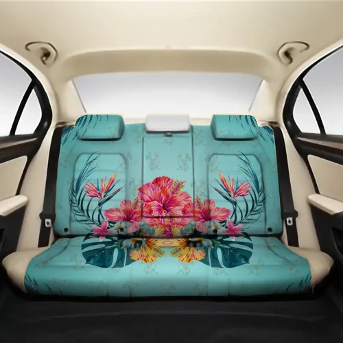 Alohawaii Car Accessory - Flower Hibicus Plumeria Centre Back Seat Cover AH J1