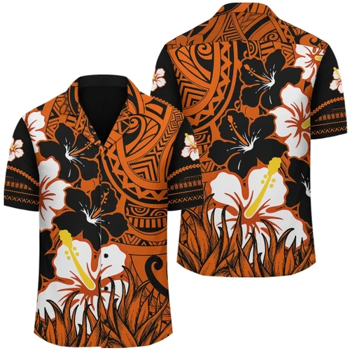 Alohawaii Shirt - Black Noon Hibiscus Hawaiian Shirt - AH J0