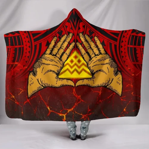 Alohawaii Clothing - Hawaii Hooded Blanket - Protect Mauna Kea - AH - J6