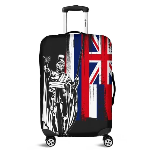 Alohawaii Accessory - Hawaiian - Hawaii King Flag Luggage Covers - AH - J4C