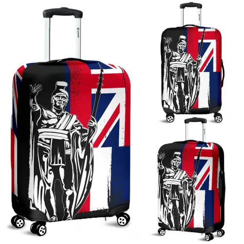 Alohawaii Accessory - Hawaii King Flag Luggage Covers - J4
