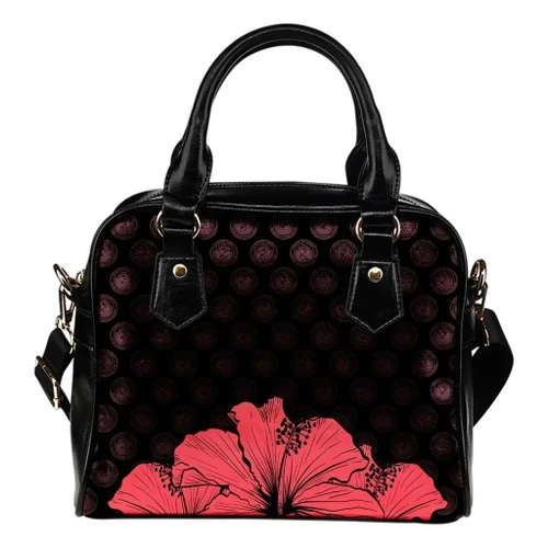 Alohawaii Bag - Hawaii Hibiscus Shoulder Handbag Red - Rich Style - AH - J1