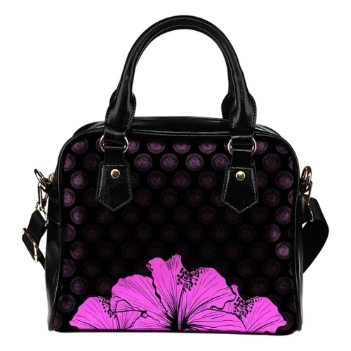 Alohawaii Bag - Hawaii Hibiscus Shoulder Handbag Pink - Rich Style - AH - J1