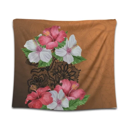 Alohawaii Home Set - Hawaii Hibiscus Flower Polynesia Tapestry - AH - JRC