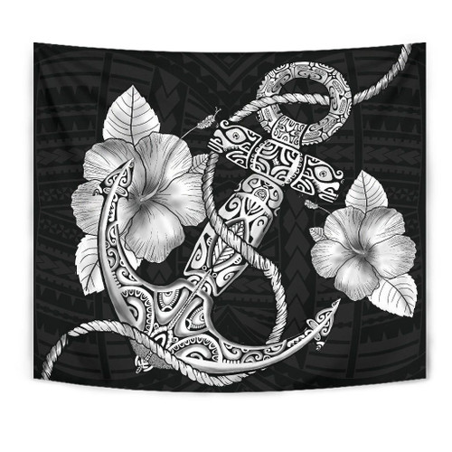 Alohawaii Home Set - Anchor White Poly Tribal Tapestry - AH - J14