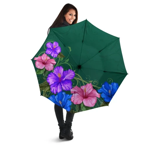 Alohawaii Umbrella - Hibiscus More Colorful Umbrella - AH - J1