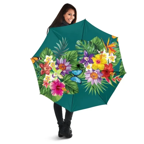 Alohawaii Umbrella - Garden Flower Umbrella - AH - J1